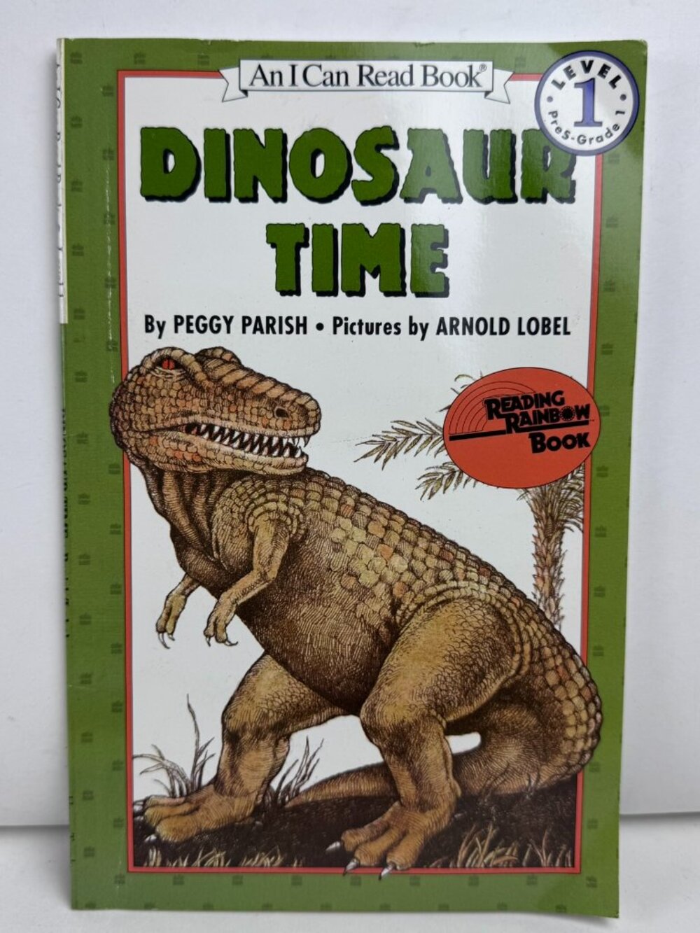 Dinosaur Time by Peggy Parish Arnold Lobel An I Can Read Book Level 1 Paperback